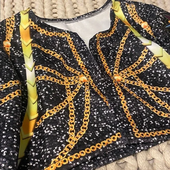 NEW Rumi Halloween Costume K-Pop Demon Hunters, girls size 6-7 / size 120 cm NWT - Picture 13 of 15